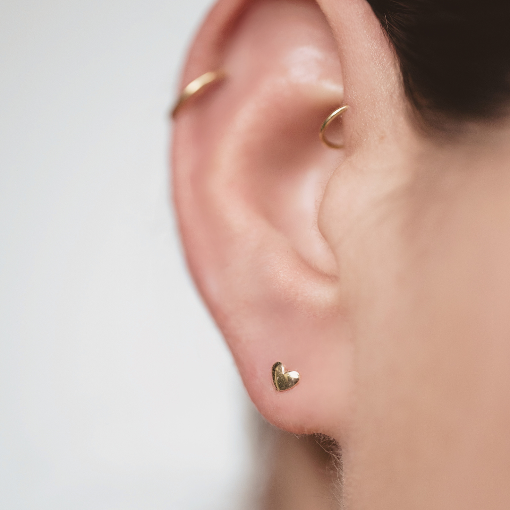 Little Heart Stud Earring