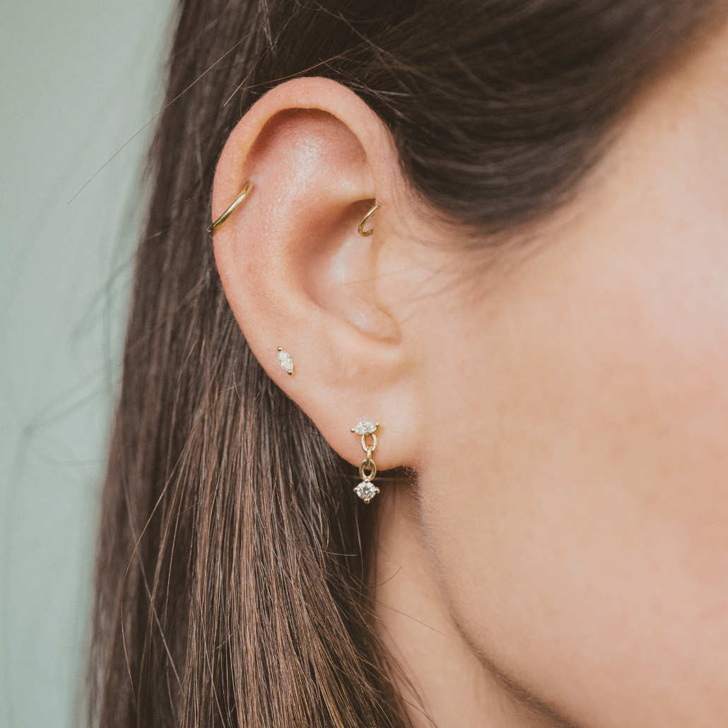 Dangle Stud Earring
