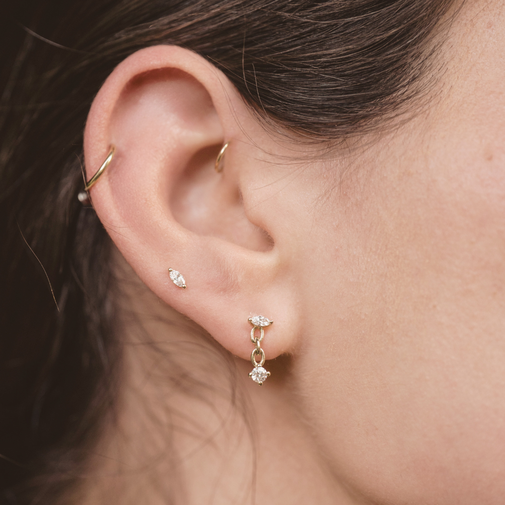 Dangle Stud Earring