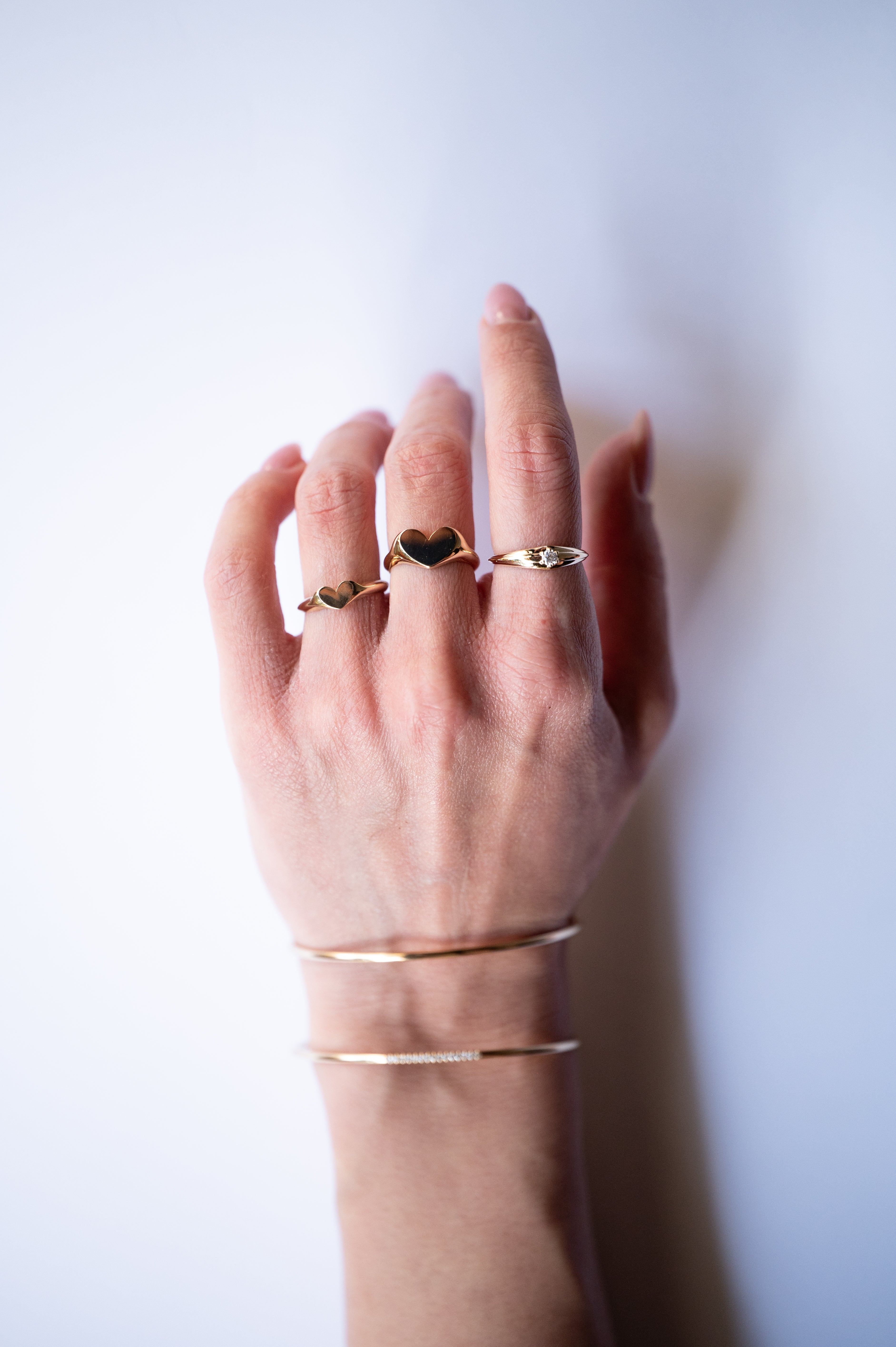 Little Heart Signet Ring